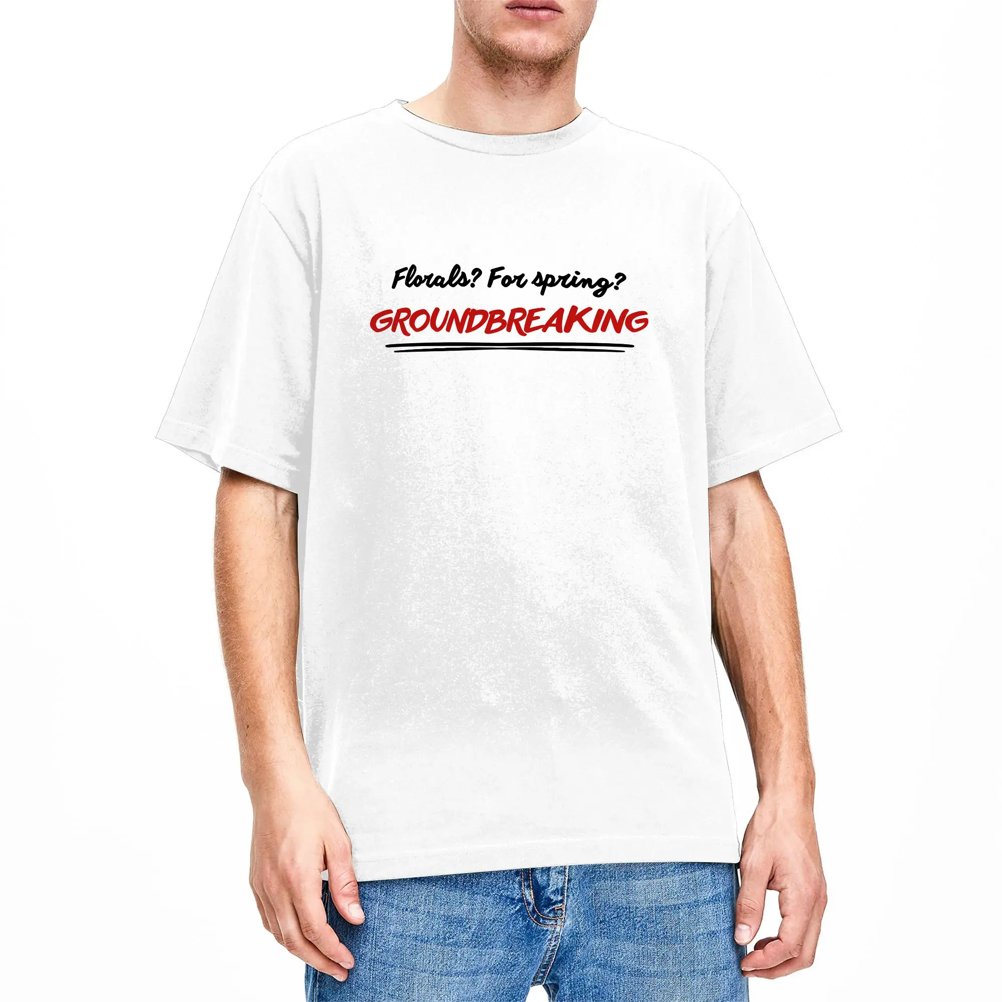 Harajuku T Shirt Summer Devil Wears Pradad Trendy Cool T Shirts Florals For Spring Groundbreaking Cotton Tee Shirt for Man Tees