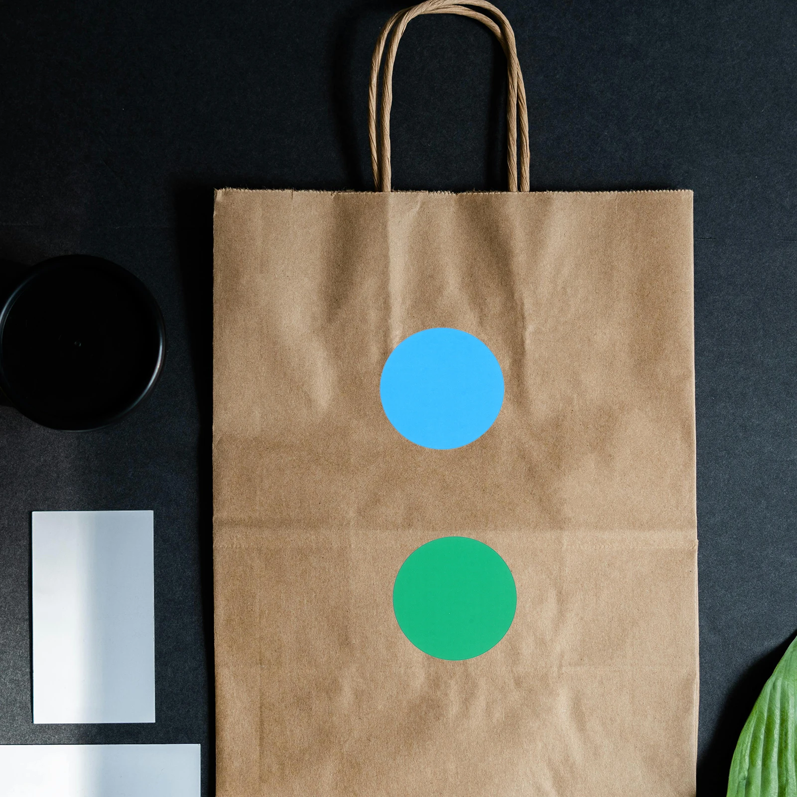 

50 Sheets Round Adhesive Labels For File Packaging Organization Printable Sticker Self Adhesive Removable Stickers Blank Circle