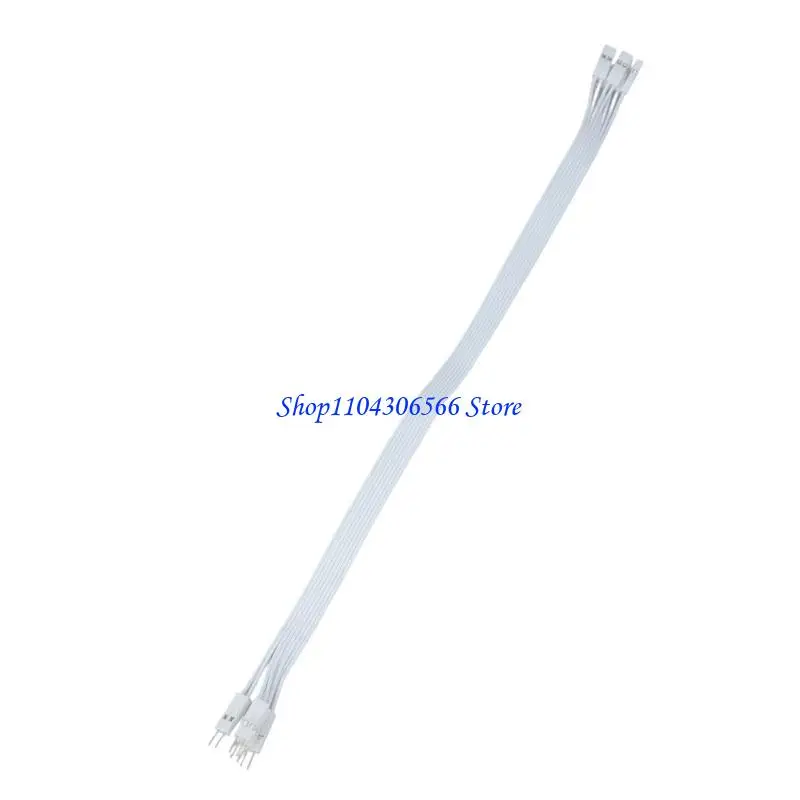 

02DD Компьютерные материнские платы переключают кабель для удлинения шнура сброса мощности HDD со светодиодной подсветкой PLED