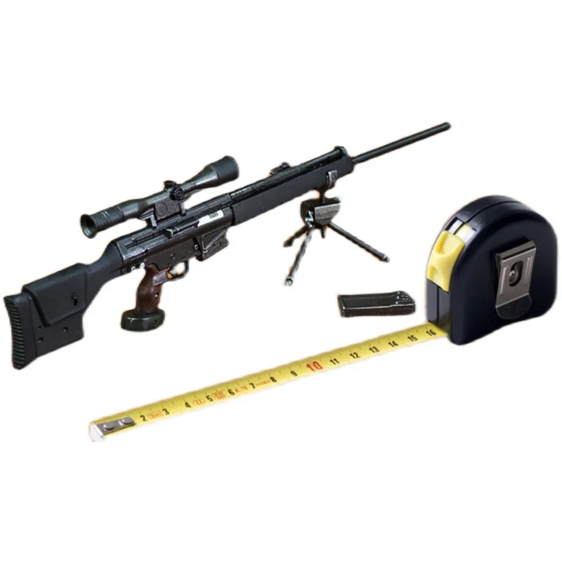 COOMODEL 1/6 X80026 X80028 Mini Weapon PSG-1 M700PSS Sniper Rifle PVC Material Toys Model Suit 12