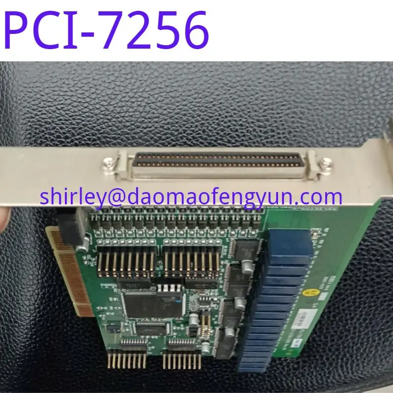 Used  PCI-7256 Data Acquisition Card 16 Channel Latch Relay Output I/O Card 51-12206-0A20