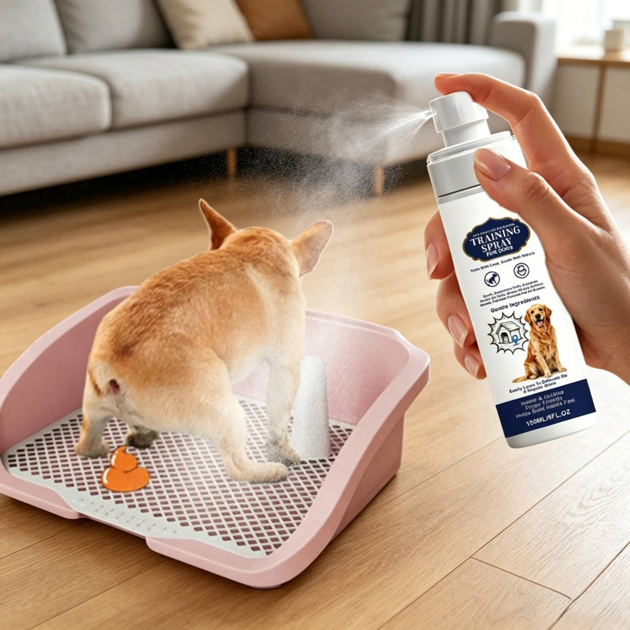 Pet Toilet Training Spray for Dogs Cats Potty Positioning Defecation Safe Effective Inducer Urine Feces Positioning Trainer