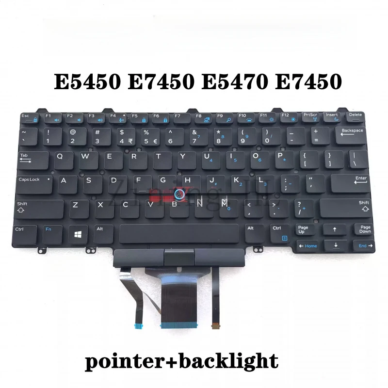 Laptop Keyboard for Dell Latitude E5450 E5470 E7470 E7450 Keyboard F2X80
