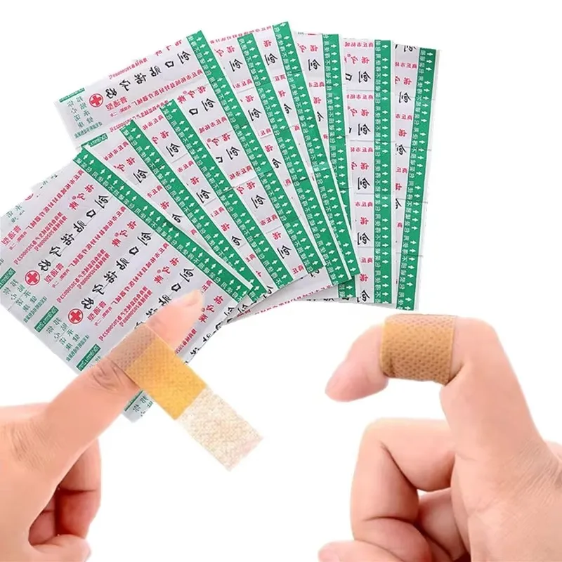 50/100/200/300/400/500Pcs First Aid Bandage Heel Cushion Adhesive Plaster Band Aid Wound Hemostasis Patch Sticker First Aid Kit