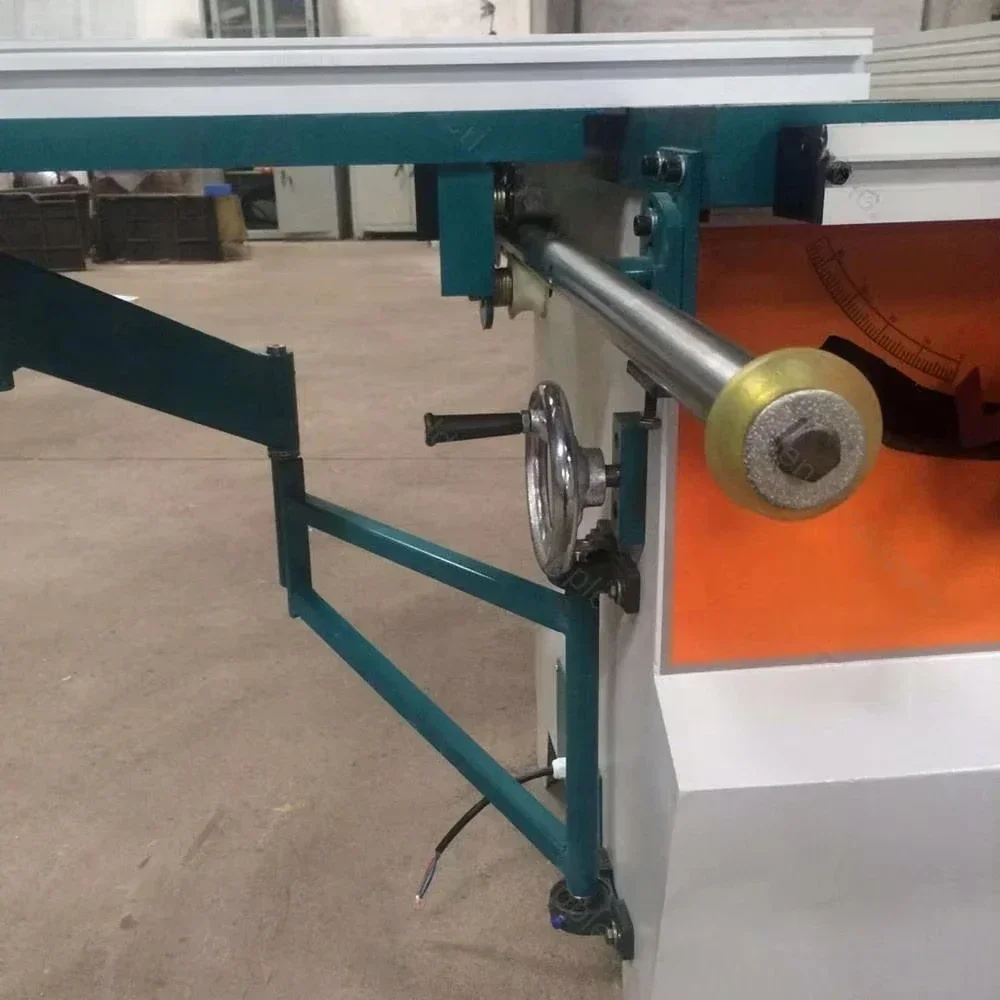 To High-quality Sloping Arbor Sliding Table Saw For Wood Cutting Accuracy. Factory Direct Sales.