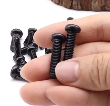 10~300Pcs Round Head Cross Screw M1 M1.2 M1.4 M1.6 M1.7 M2 M2.5 M3 M3.5 M4 M5 M6 Carbon Steel Tiny Mini Repair Fix Screw