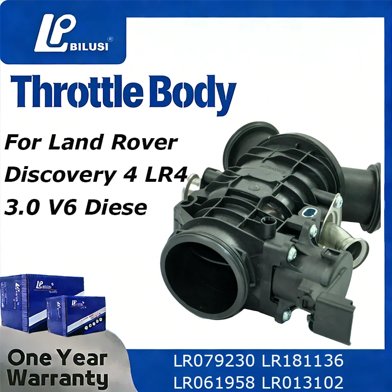 Bilusi For Land Rover Discovery 4 LR4 3.0 V6 Diesel L319 L494 Throttle Body LR079230 LR181136 LR061958 LR013102 LR029144