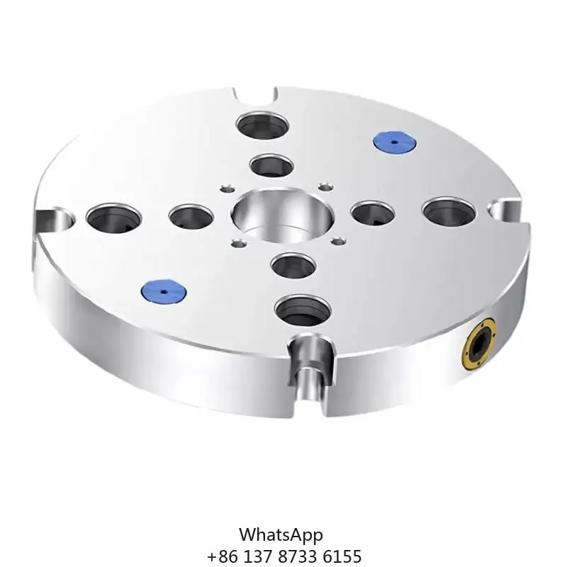 ZPP TO9652-200 Robust Round CNC Base Plate For 5 Axis Vices Workholding Clamping Systems