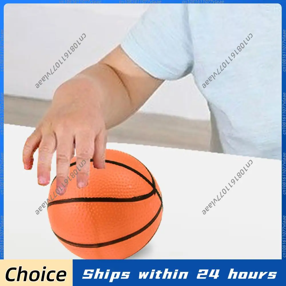 

10Pcs 10cm Inflatable Basketball PVC Mini Orange Basketballs Small Basketballs Inflatable Beach Balls for Indoor Sports