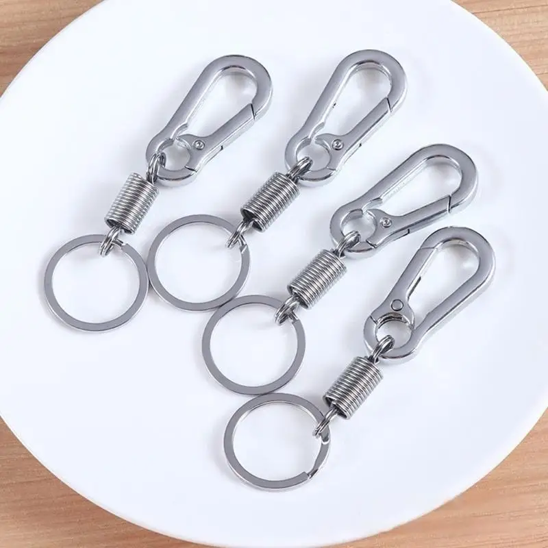 M5TC 5pcs Good Quality Spring Keychains Creative Keychains Multifunctional Keychains for Secure Management