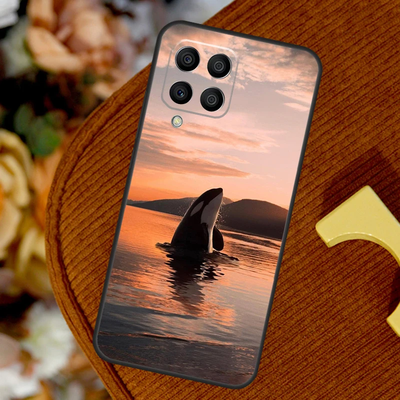 Killer Whale Orca For Samsung Galaxy M14 M34 M54 M12 M32 M52 M53 M33 M13 M20 M15 M55 M31s M30s M21 M51 Case