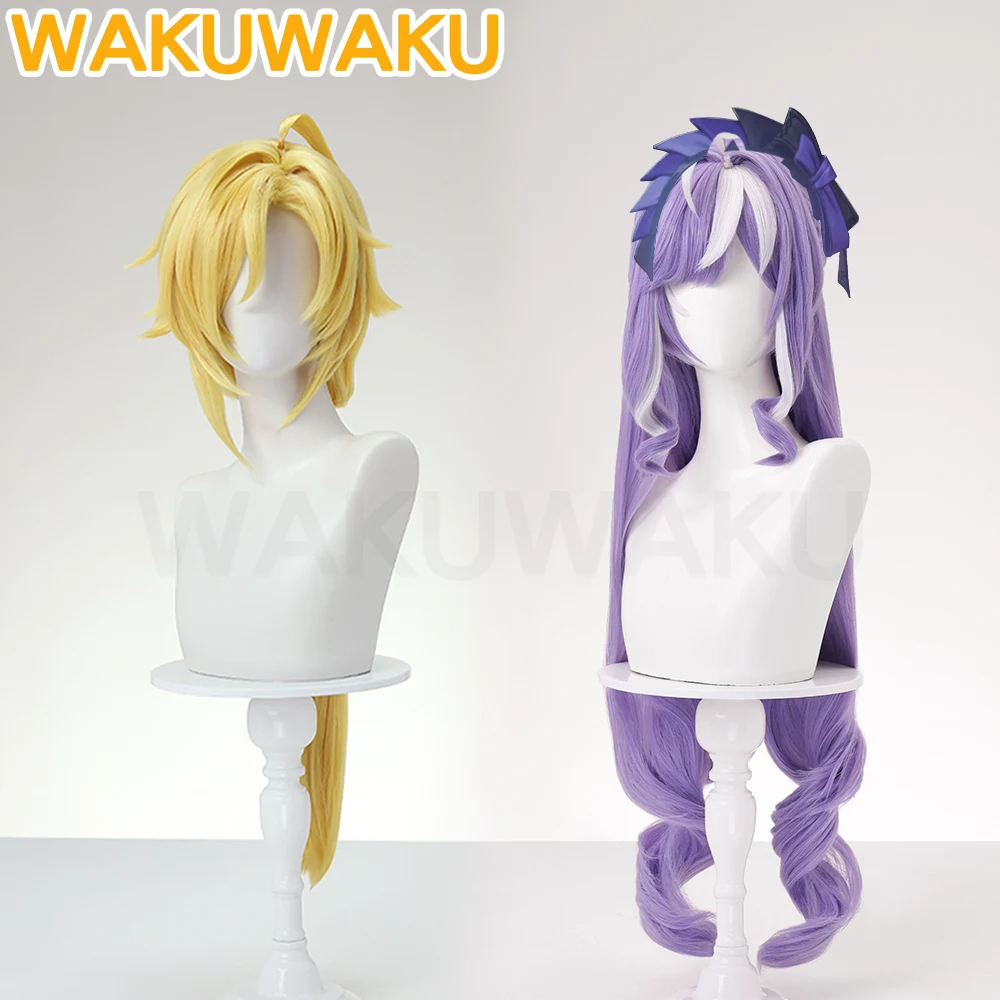 EN STOCK Peluca de Cosplay de Vivian Banshee Hugo Vlad del Juego Zenless Zone Zero WakuWaku, Peluca de Cosplay de 90 cm para Mujer y Hombre, Cabello Largo ZZZ Ravenlock