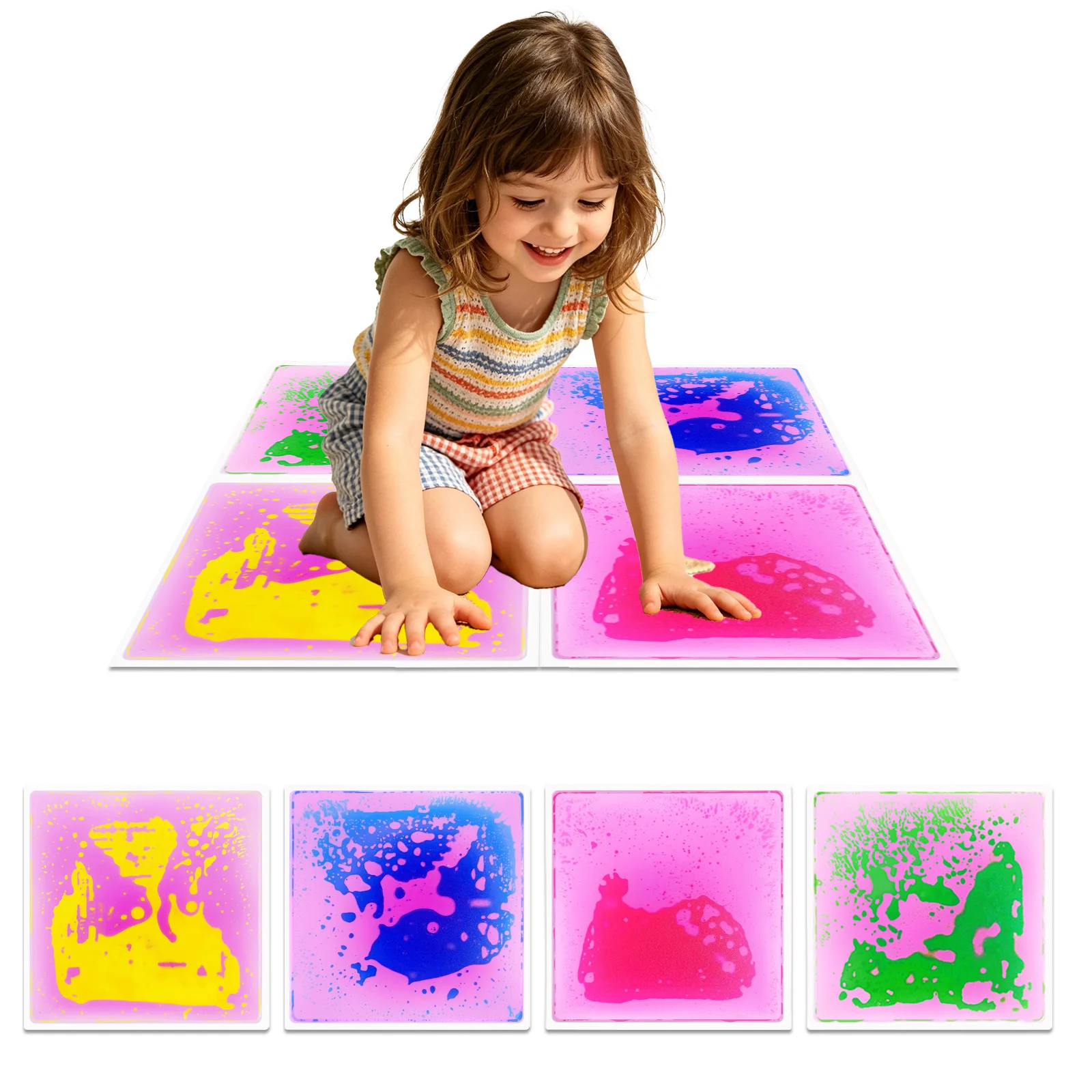 Kindergarten Autism Sensory Mat Kids Sensory Walking Pads Textured Sensory Touch Tiles Toddler Sensory Game Mat