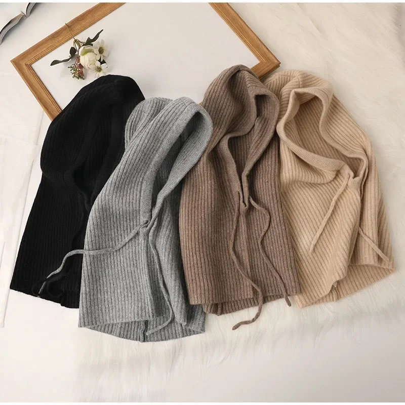 Knitted Hooded Winter Balaclav - Wool Balaclava Knit 评论和价格