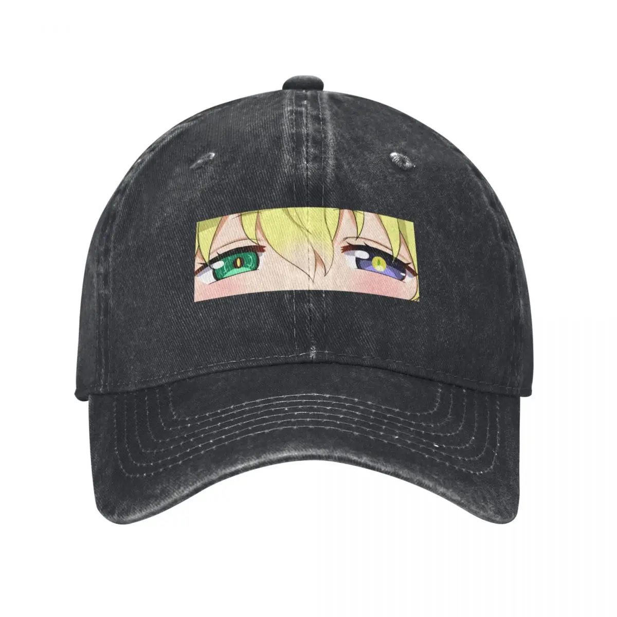 Lucoa Eyes Peeker Anime Slap Baseball Cap Wild Ball Hat Horse Hat Women's Beach Men's