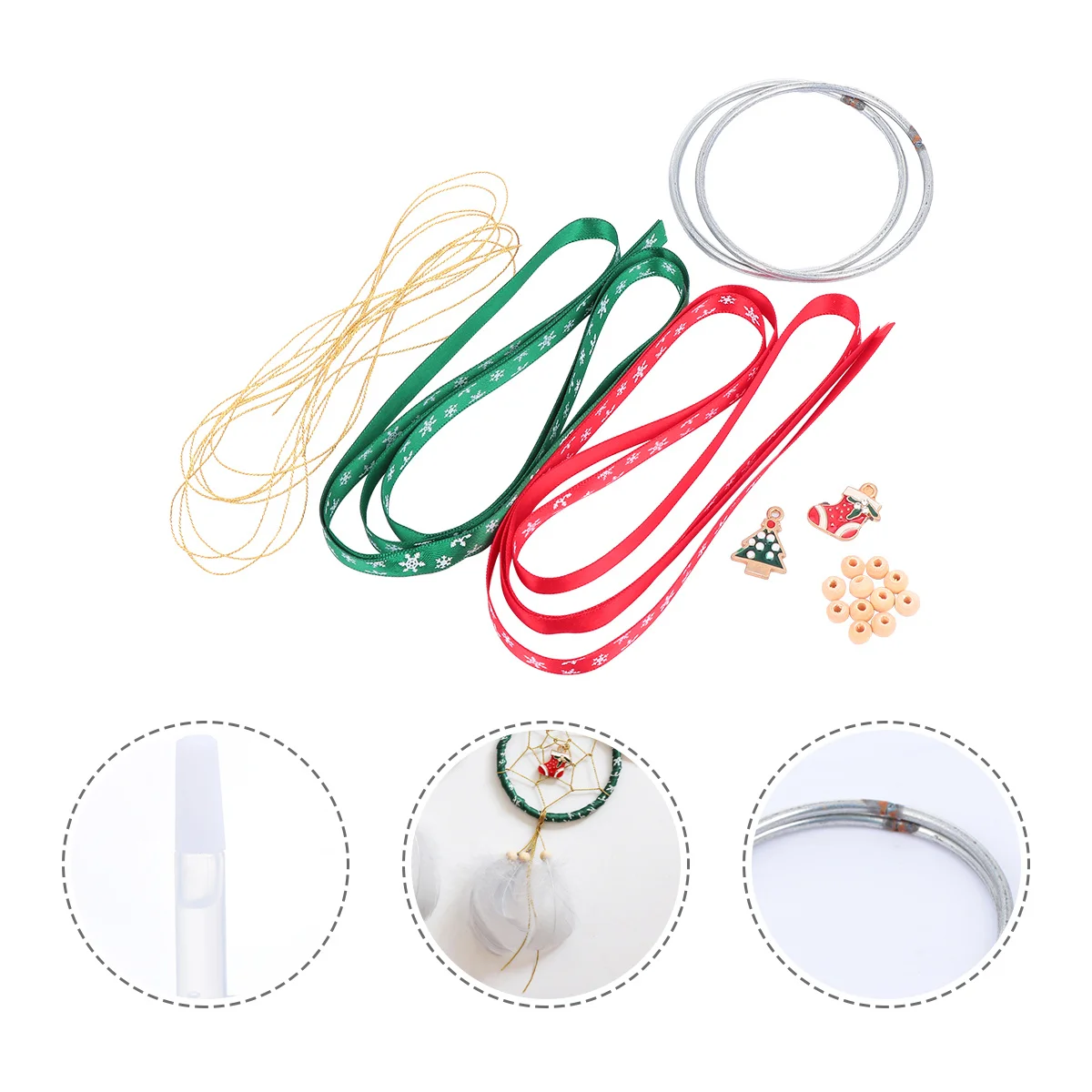 مجموعتان من مجموعة مواد صائد الأحلام الفاخرة يمكنك صنعها بنفسك لديكور المنزل الإبداعي وإكسسوارات الديكور العصرية للتعليق على الحائط