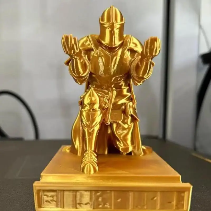 Armored Retro Soldier Pen Holder Desk Accessories Warrior Pencil Stand Knight For Desk Small Statue Ornaments
