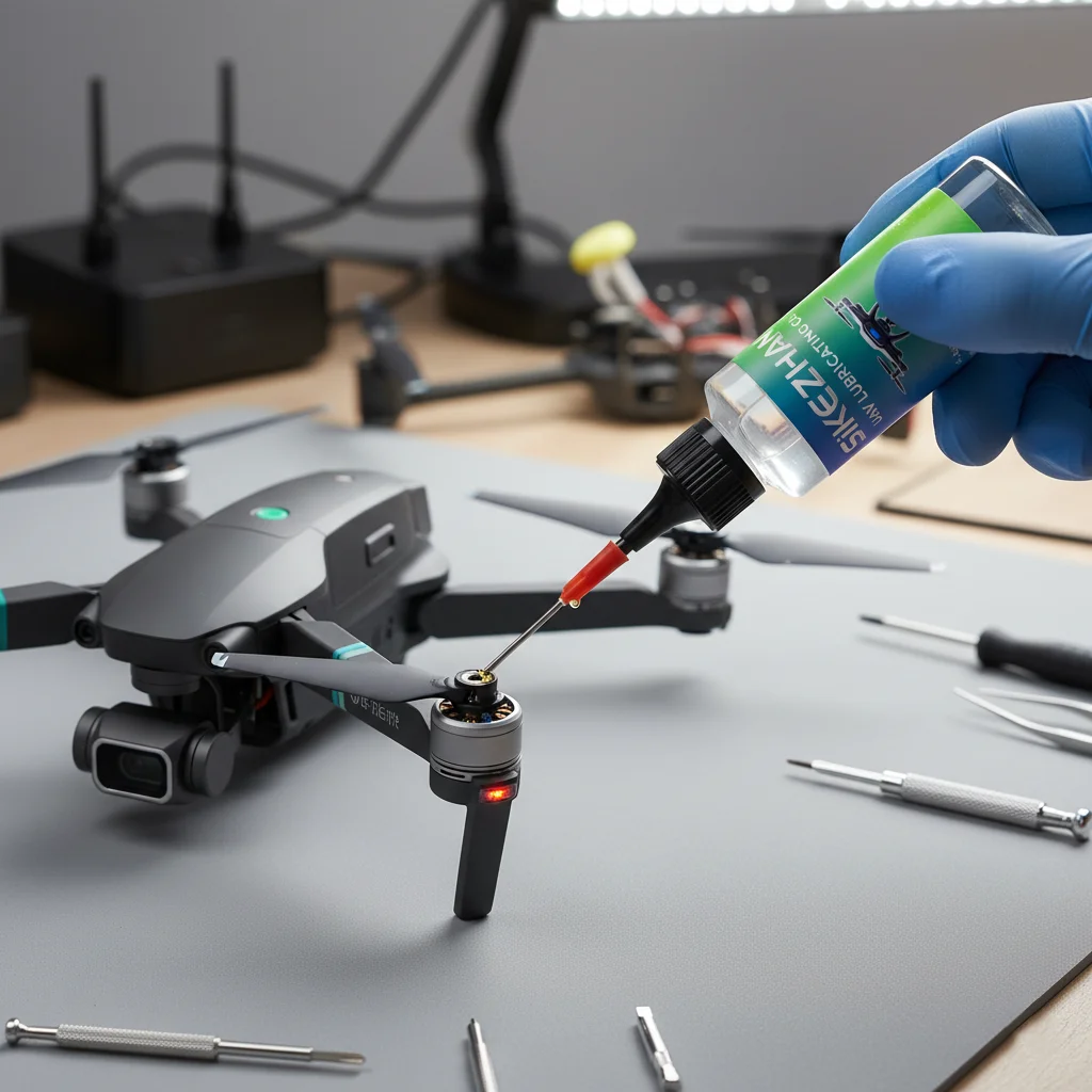 Drone Motor Lubricating Oil , Needle‑Tip Lube for UAV Brushless Motors, Smooth Rotation, Noise Reduction, Anti‑Rust