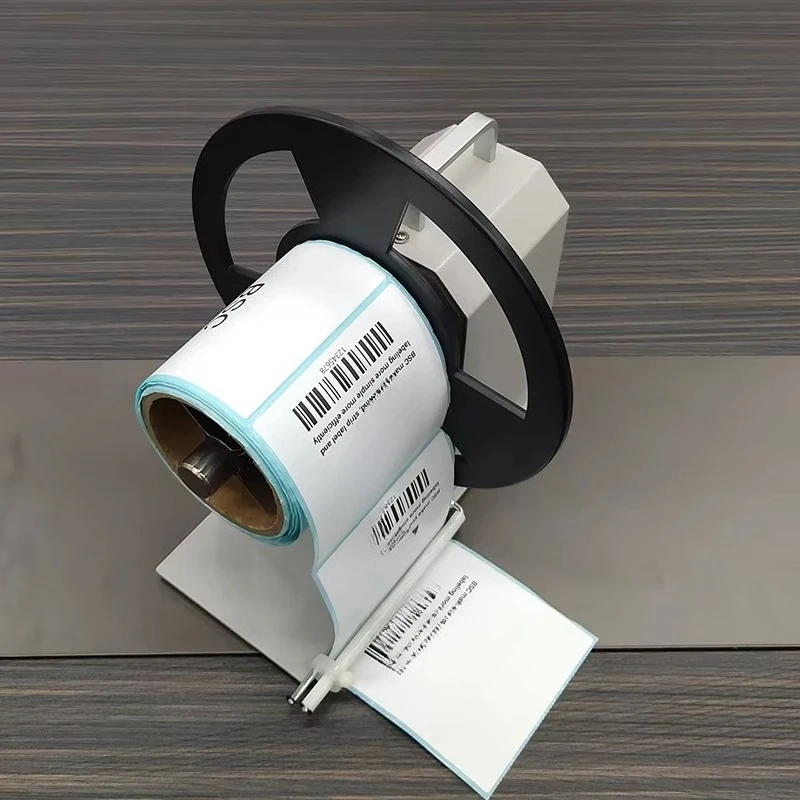 Fast Delivery 90mm Label Rewinding Machine Q5 Table Top Rewinding Machine Mini Barcode Label Roll Rewinder