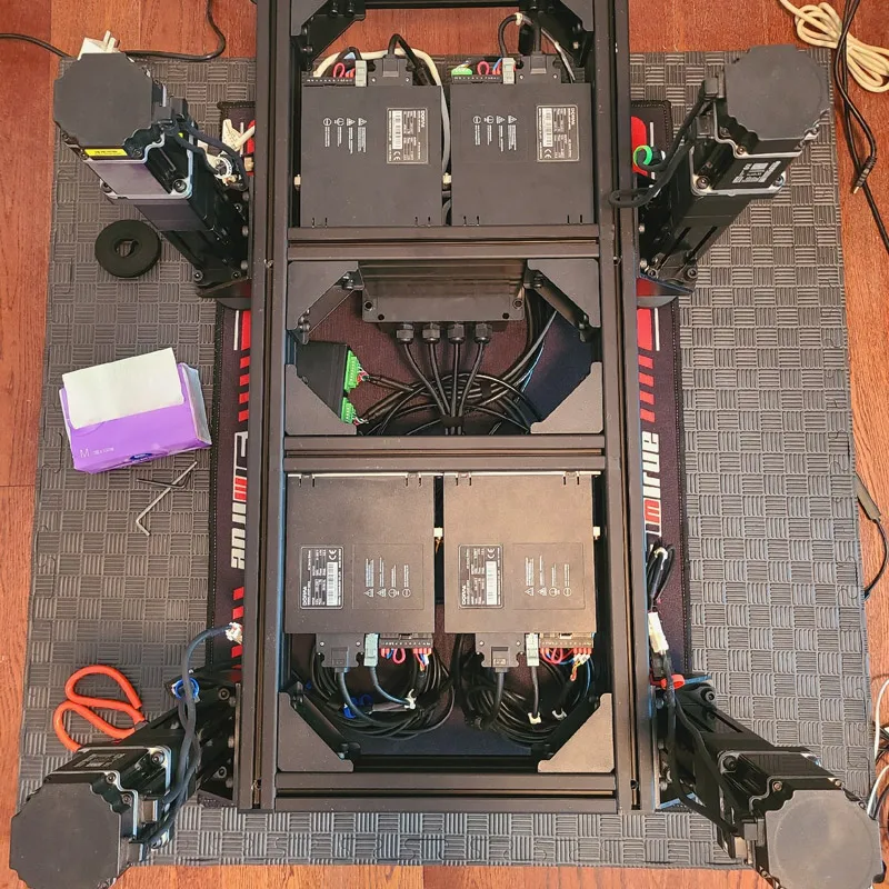 6-осевой симулятор SC с полным движением, игра вождения с симулятором удивительного опыта, виртуальная реальность VR Racing, 6-доступная платформа движения