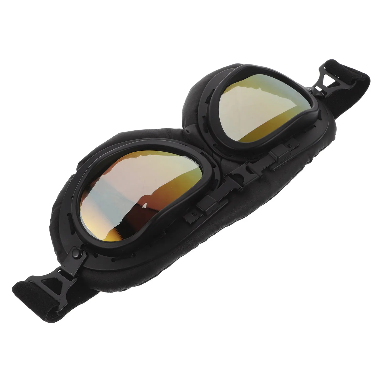 

Vintage Motorcycle Goggles Retro Windproof Riding Glasses Night Cycling Outdoor Sports for Men Women Motorcycle Goggles for Men