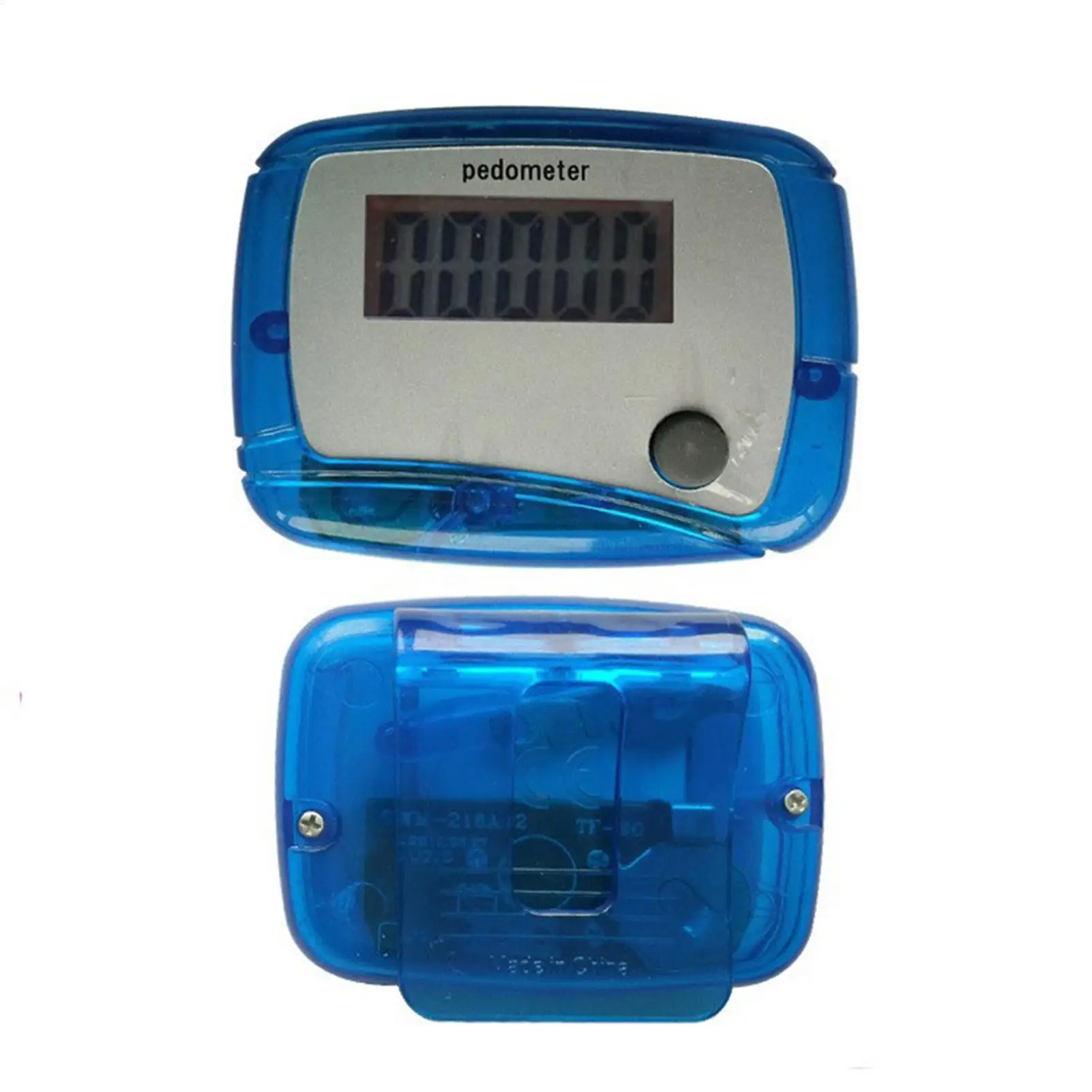 Small Pedometer Mile Counter for Walking Daily Target Monitor Digital LCD Pedometer for Senior Travel Hiking Outdoor Swimming