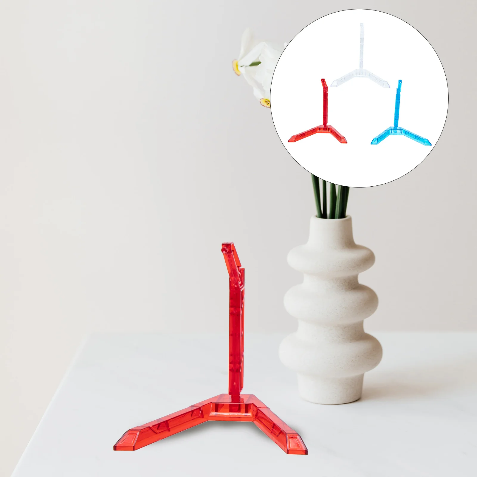 Display Figur Halter Basis Stehen Desktop Anzeige Stehen Rack Beweglichen Kunststoff