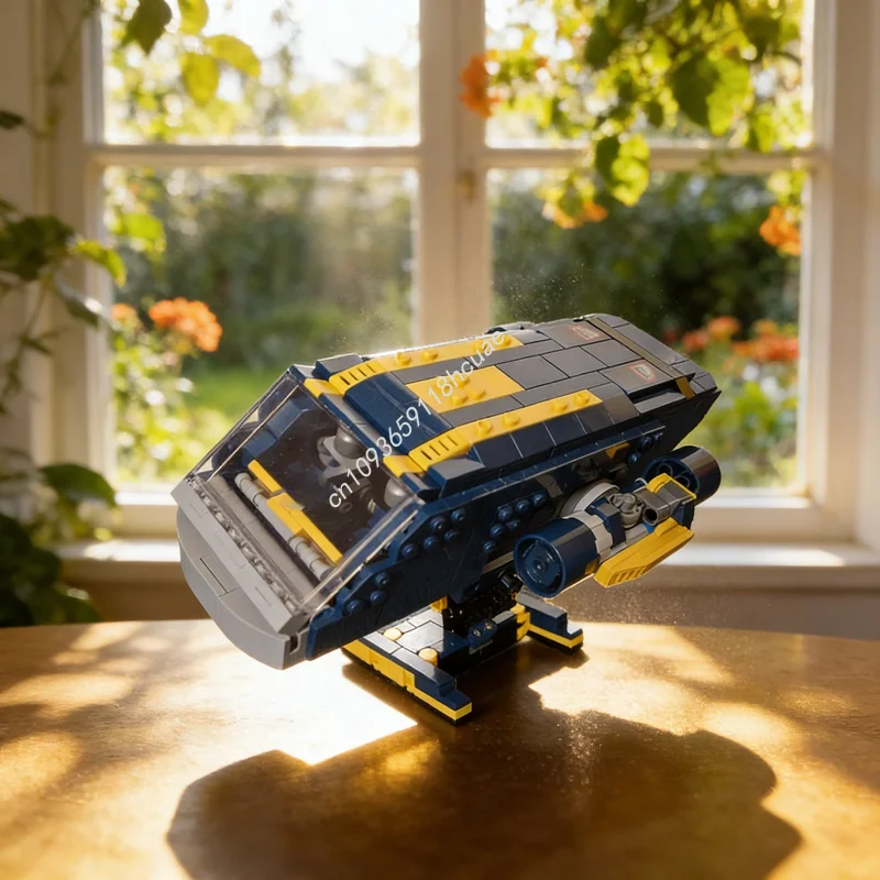 

849 деталей MOC Icons Soundwave S Cargo Shuttle, конструктор, развивающая игрушка, DIY, креативный подарок на Рождество, строительные блоки