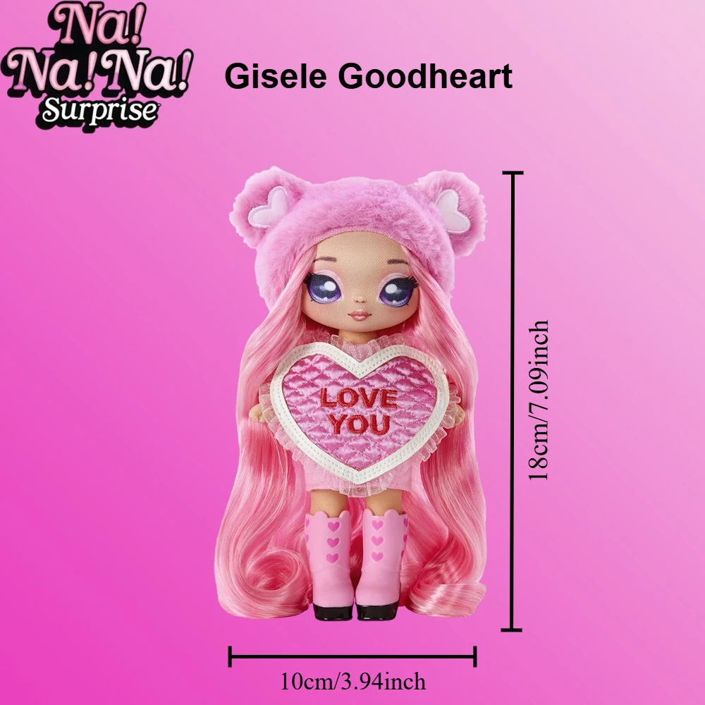 NANA Surprise Fashion Doll and Accessories Sweetest Hearts Gisele Goodheart Donnie Ranger Surprise Doll Toy Accessories