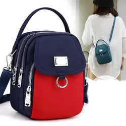 2022 Fashion Women Messenger Bag Nylon Waterproof Zipper Female Shoulder Package Large Capacity Girls Travel Crossbody Bag