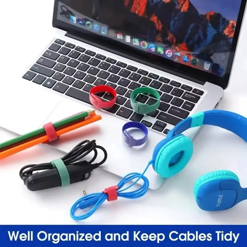 Organisateur de câbles, gestion des câbles, enrouleur de câble, protecteur de bande pour attaches métalliques, accessoires de téléphone, organisateur de câbles
