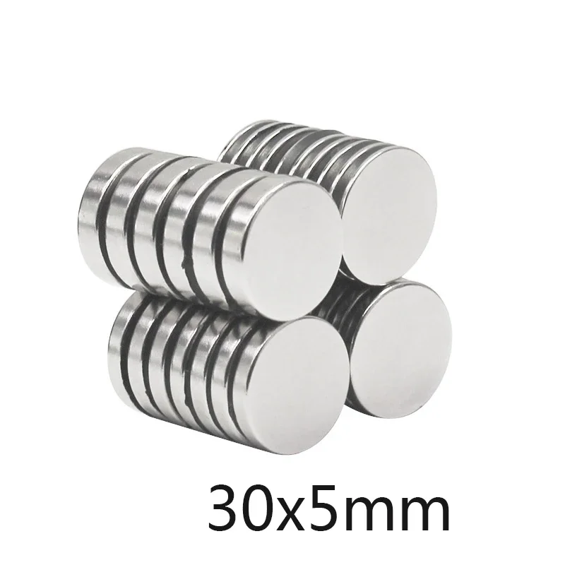 

30x5 Super Powerful Strong Magnetic Magnets 30mmx5mm Permanent Neodymium Magnets 30x5mm Round Magnet 30*5