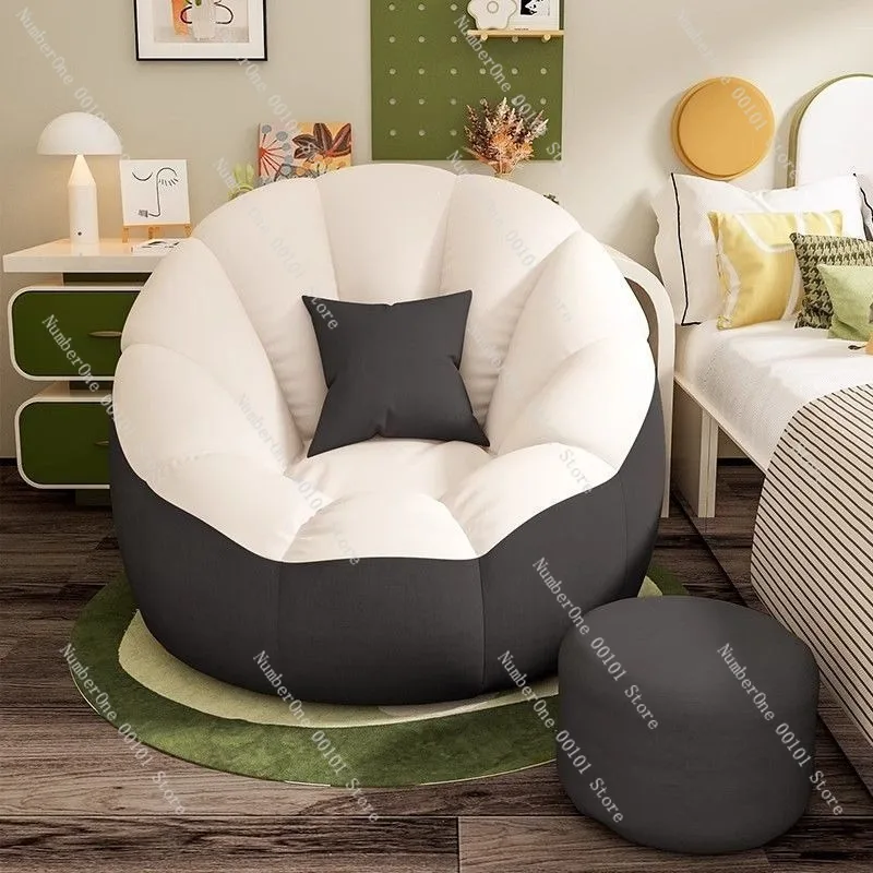 Lazy Sofa Bean Bag,Indoor Balcony Bedroom Single Lie-Down Chair,Small Tatami Sofa,Multi-Purpose Comfortable Home Sitting Cushion