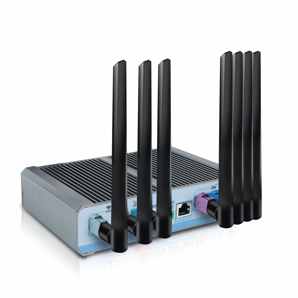 Industrial 5G Router with Dual SIM slot for Fleet Management Software RS232/485 CAN POE Optional SLK-R690-5G-A1