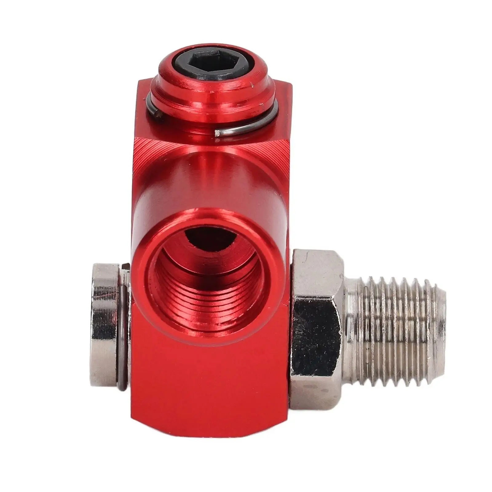 360 Degree Swivel Air Hose Connector 1/4 Inch NPT Thread Lightweight Corrosion Resistant Pneumatic Tool Adapter for drill Bits