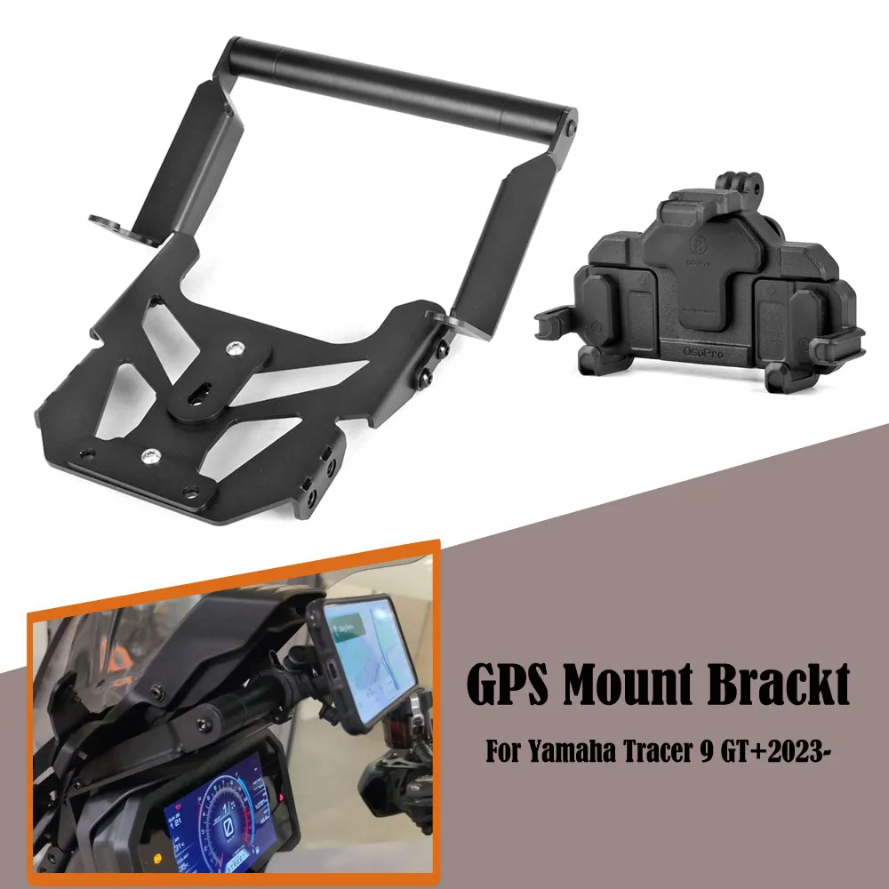 

2023 2024 Tracer 9 GT+ GPS Navigation Phone Holder For YAMAHA Tracer 9GT+ Plus Tracer9gt Plus Cellphone Bracket Extension Holder