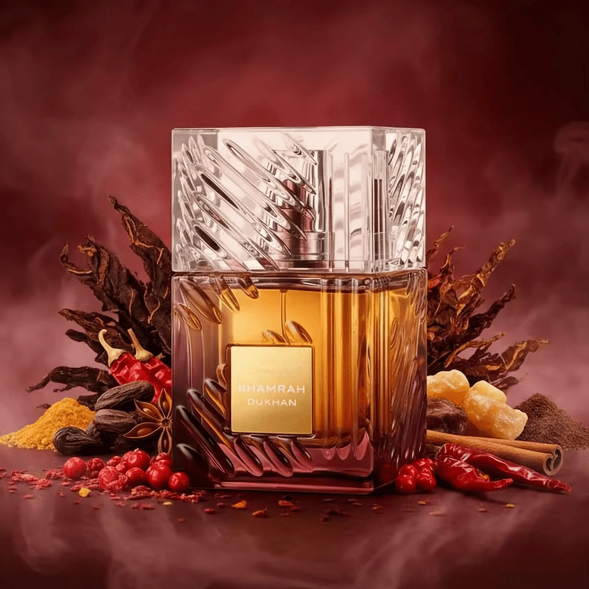 

LATAFA KHAMRAH DUKHAN Perfume Sandalwood Men Perfume Unisex Spray Flirting Pheromone Long Lasting Citrus Light Fragrance
