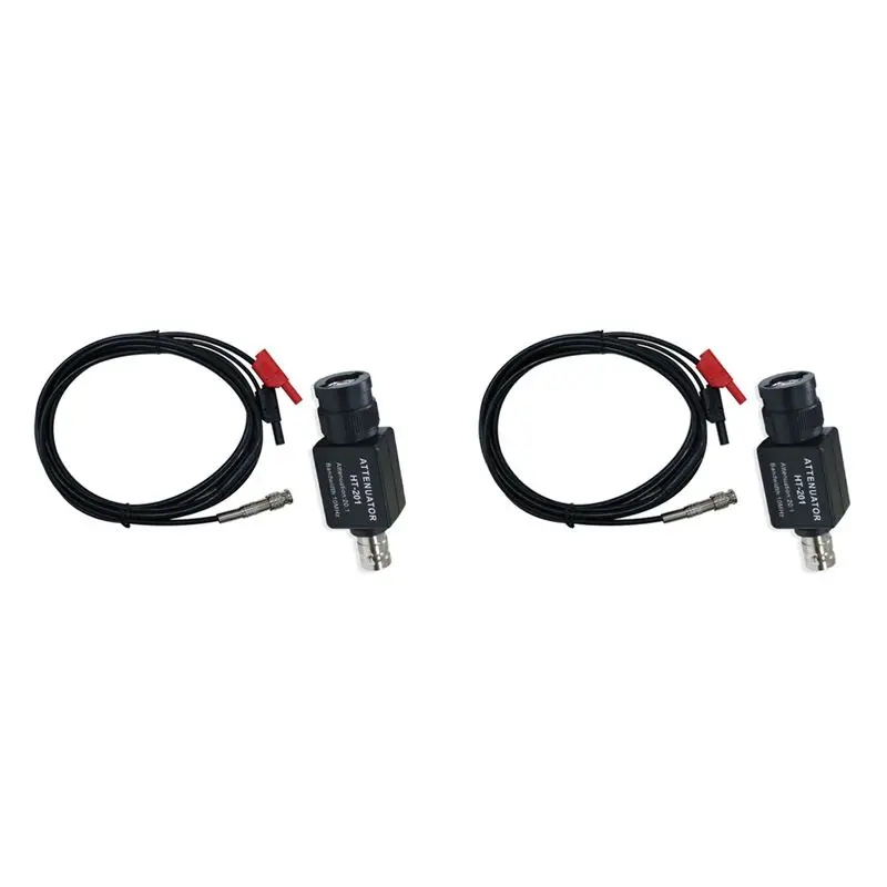 DTEN-2X HT30A+ HT201 Oscilloscope Accessories Set BNC Connecter Auto Test Leads,Auto Ignition Probe And 10Mhz 20:1 Attenuator