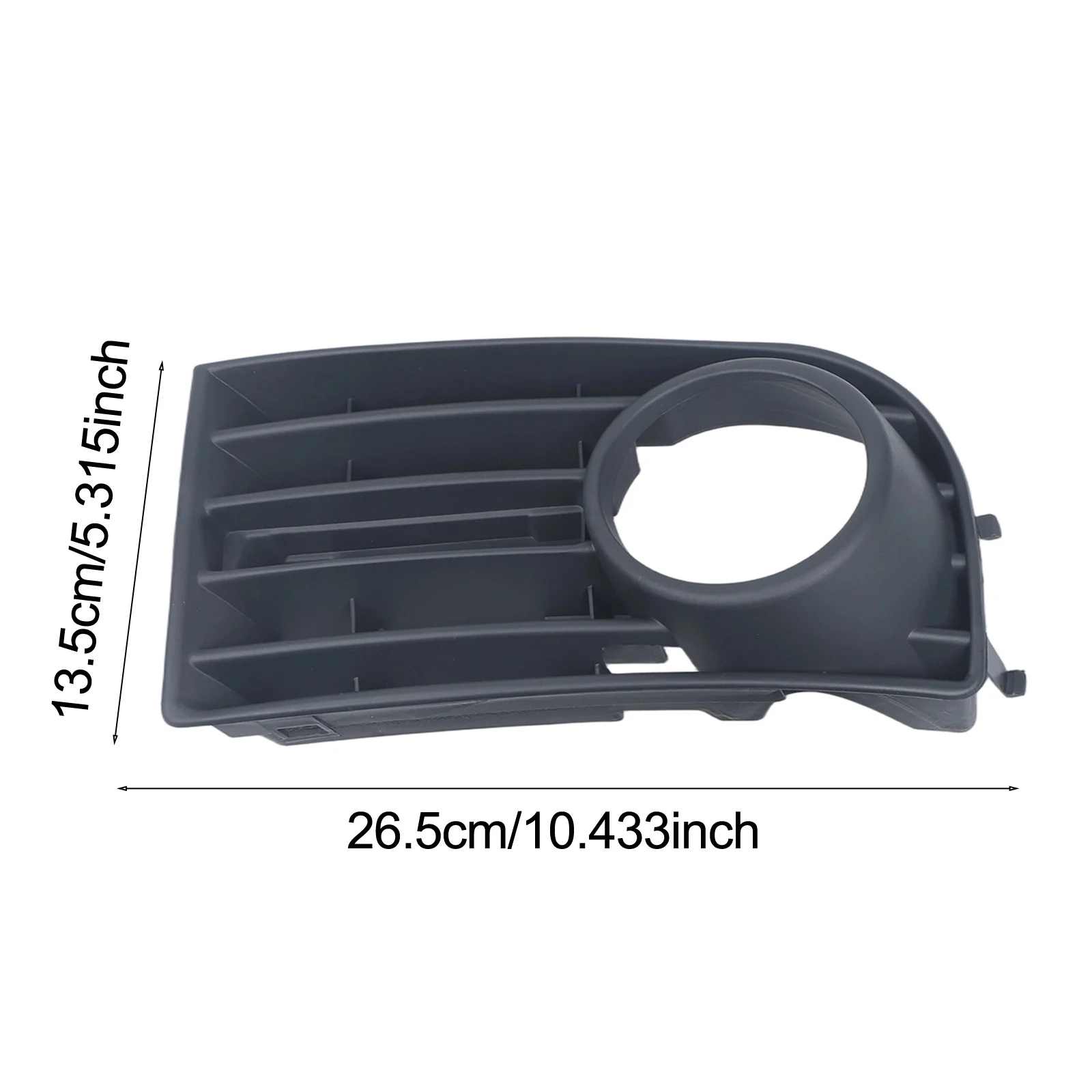 Vehicle Upgrade Same As The Original Car Specifications Fog Light Cover ABS Plastic Material Easy Installation