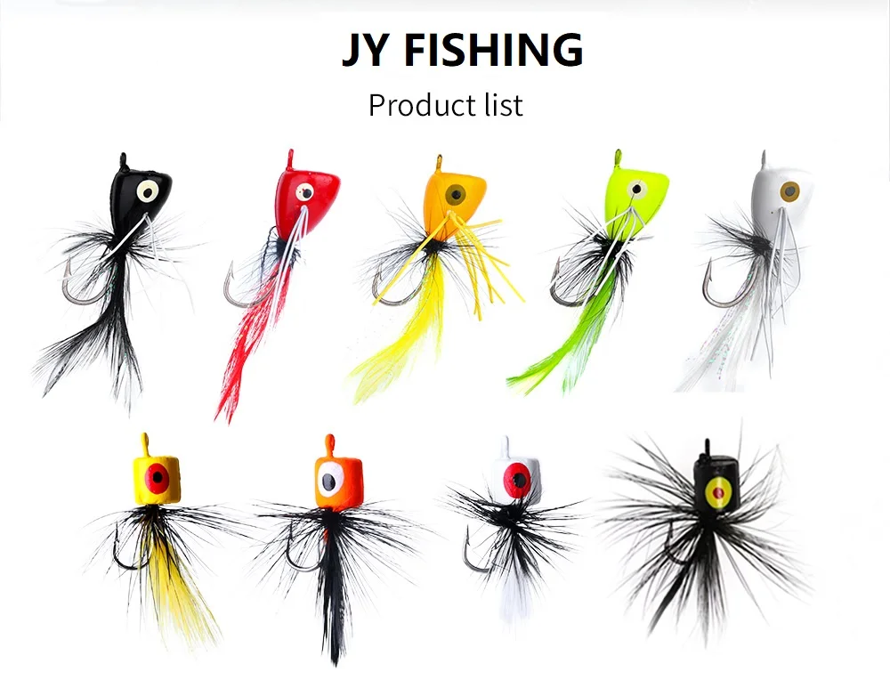 2026  18.8mm/39.9mm 88.6g Factory Direct Sale 20pcs/box Fly Fishing Hook Poppers Topwater Fishing Lures
