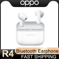 OPPO Original Enco R4 TWS Earphone AI Noise Cancelling Headphone Wireless Bluetooth 5.4 Earbuds HiFi Stereo Riding Music Headset