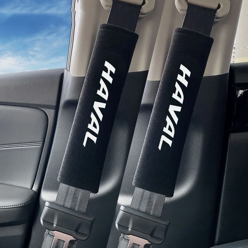 

Car Seat Belt Shoulder Protector Covers Auto Emblem Accessories For Haval H9 F7X H5 H3 Great Wall M2 H6 Coupe Great Wall M4 H2