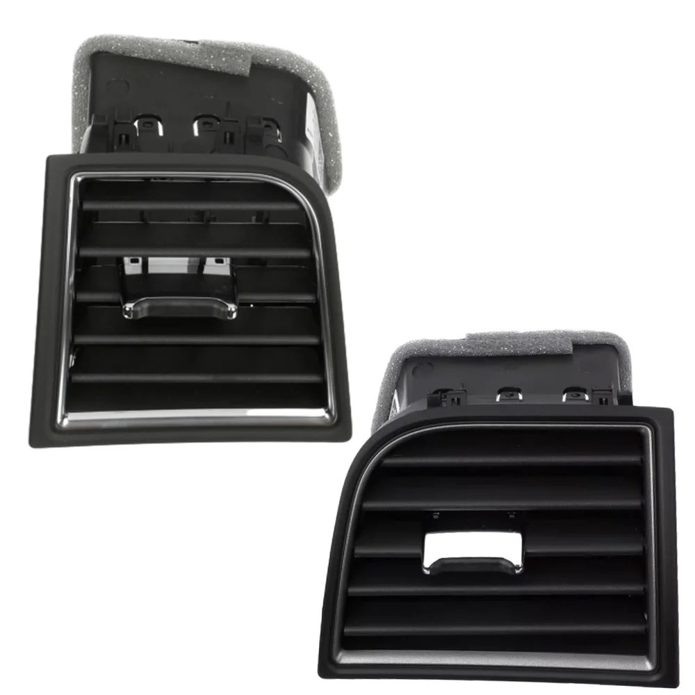 Car Air Vent Louvre Assembly for Ford Explorer 2016-2019 Black Plastic Left Handle Driver Models Only