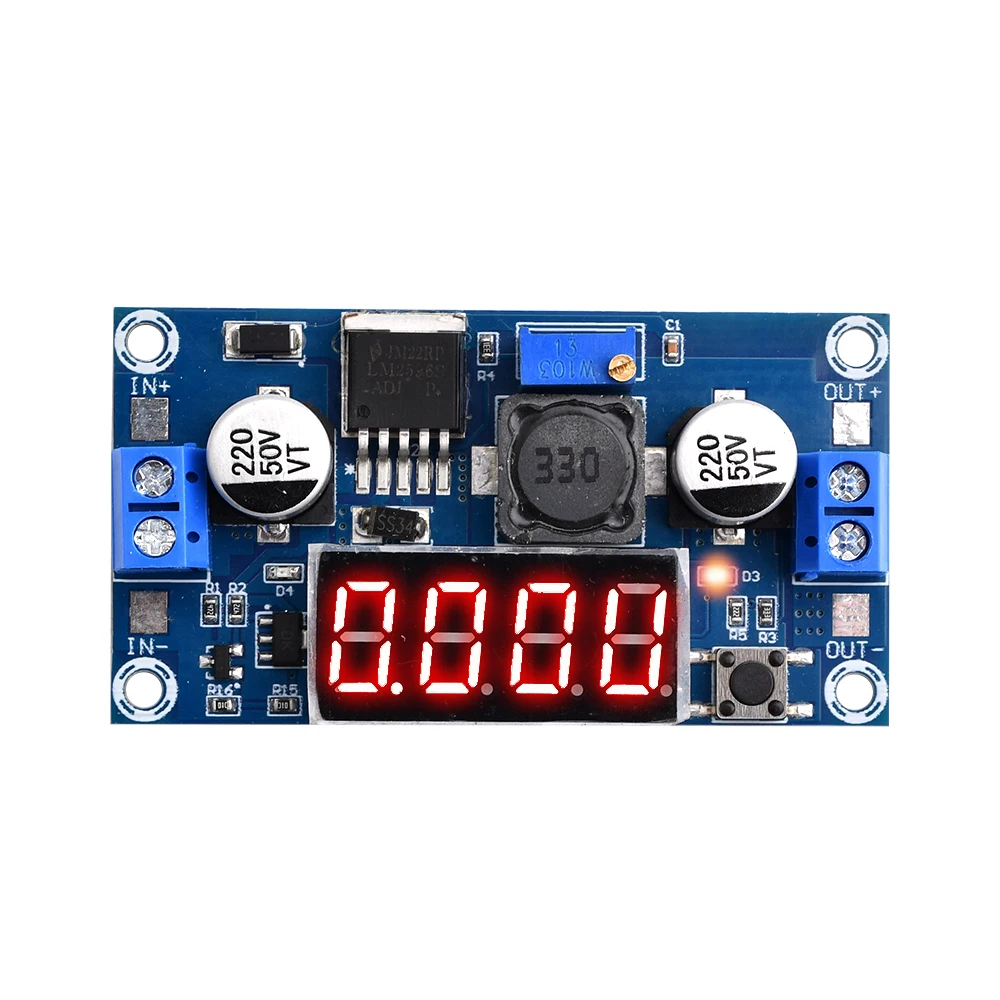 LM2596S DC-DC Réglable Alimentation Régulée Abati eur Technologie DC4-40V à DC2-36V Buck Convertisseur LCD Affichage Tension Courant
