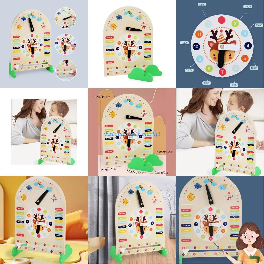 

090B Wooden Educational for Kids Cognition Game for Baby for Kids Exploration