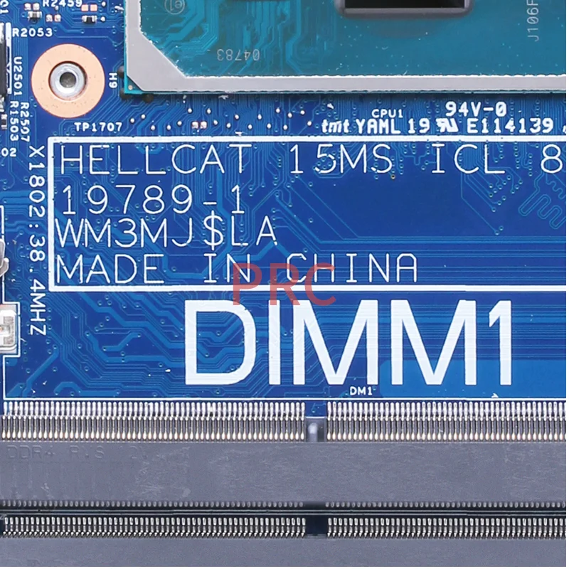 Placa base para portátil DELL Inspiron 7500, 19789-1, i5-1035G1, i7-1065G7, CPU 0GVCY9 0DG9M2, placa base para portátil completamente probada