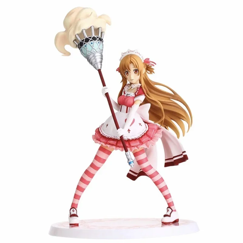 【Op voorraad】Origineel Banpresto Sword Art Online Alicization Asuna Maid World Ver Yuuki Asuna Anime Figuur Model Speelgoed