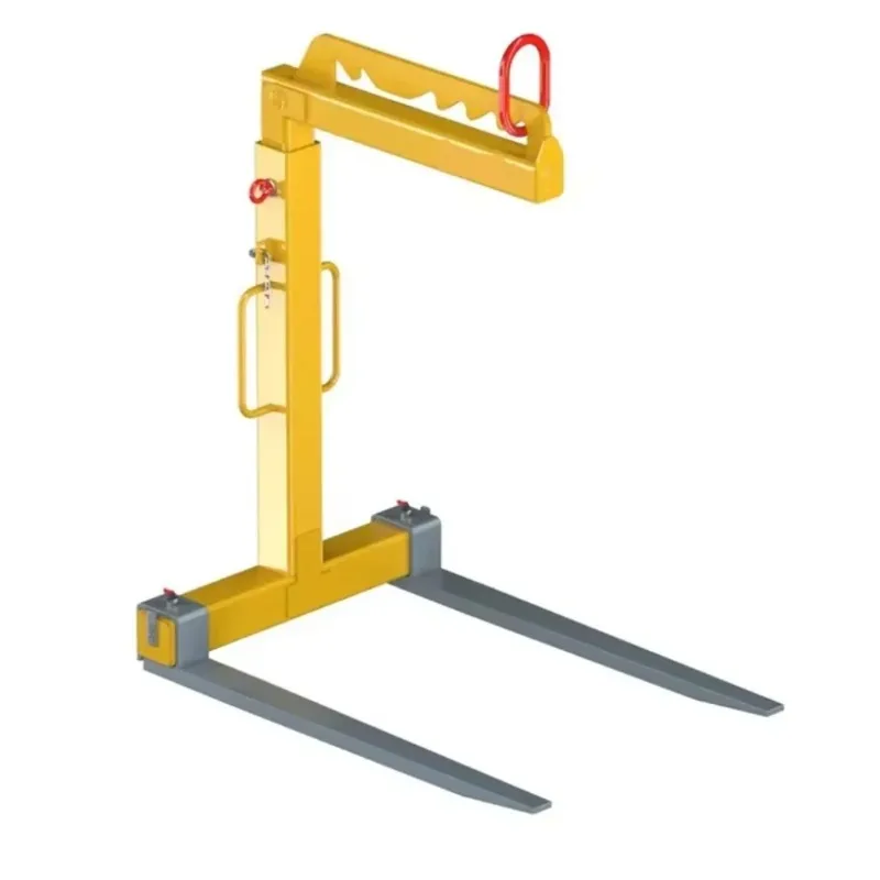 

2 tons 3 tons adjustable fork crane pallet overhead fork pallet lift crane pallet lift loading lift handle cantilever forklift