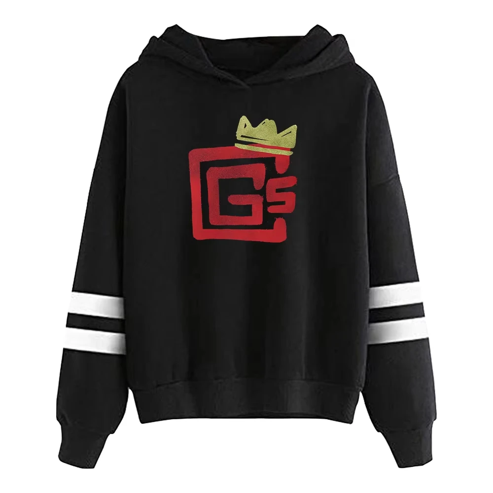 New CG5 Lonely King Merch Hoodie Fashion Pocketless Parallel Bars Sleeve Streetwear Men Women Sweatshirt 2023 New Funny Clothes