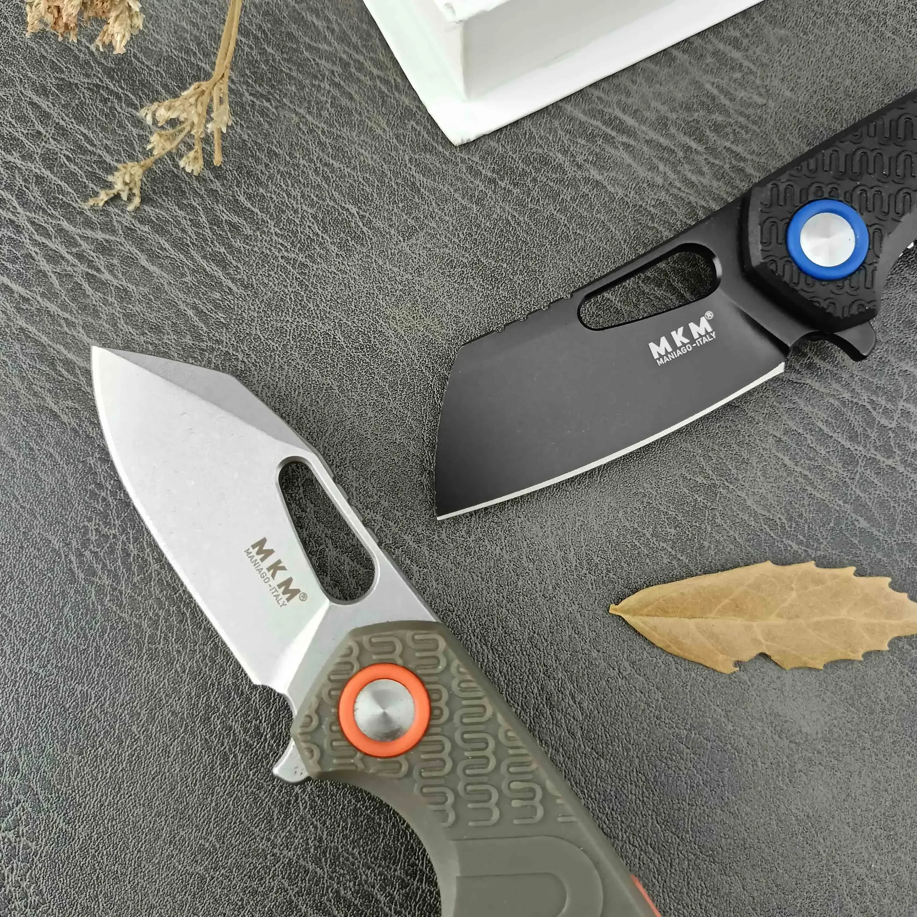 MKM F0332 Folding Knife Outdoor Camping Hiking Mini EDC Tactical hunting Knife 8Cr13Mov blade nylon fiber handle